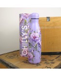 Botella Rosas Violetas