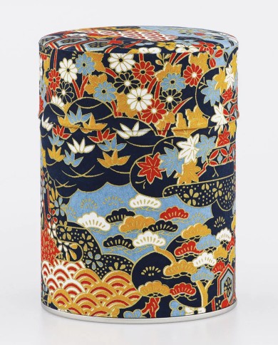 Lata Washi Sanuki decorada en papel