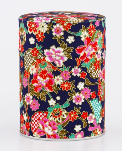 Lata Washi Tamano decorada en papel